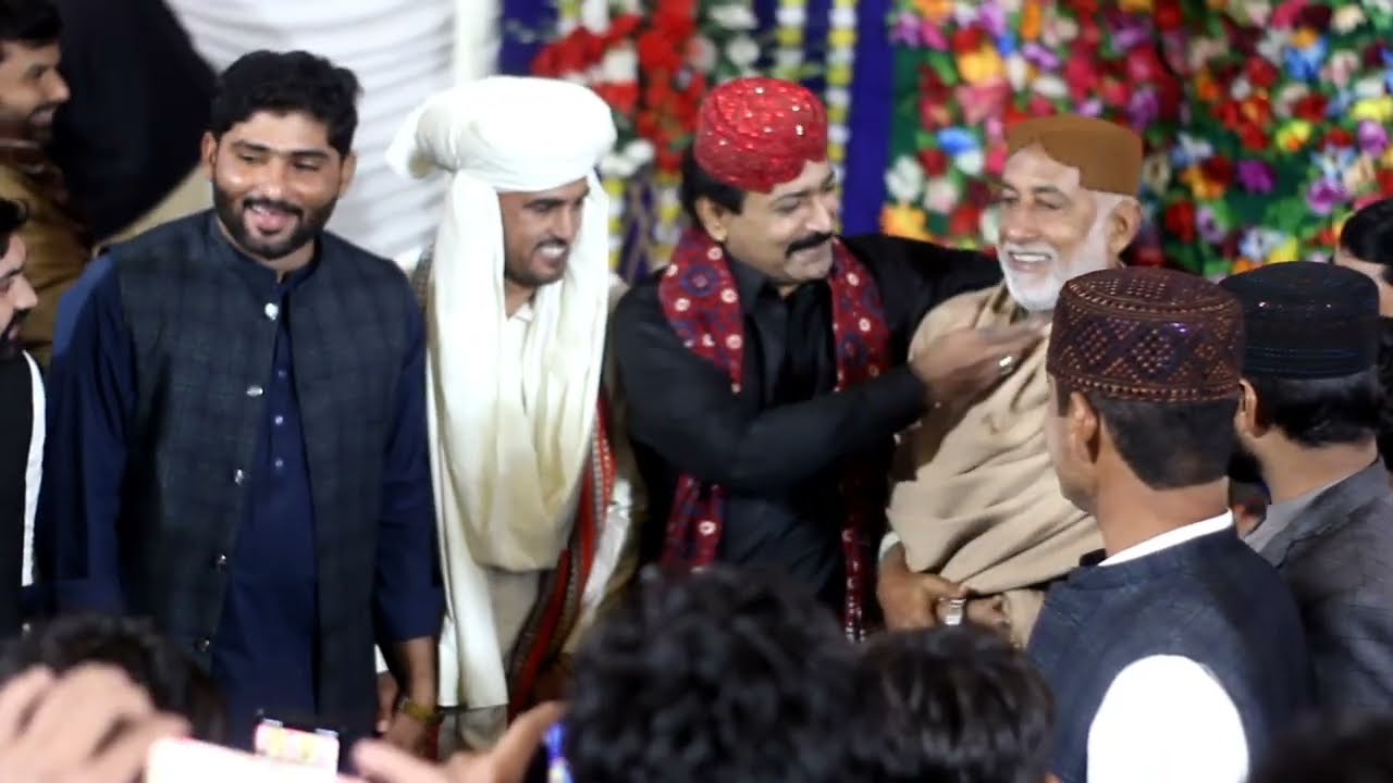 Ghulam Hussain umrani mahfil at Nawab Shah Ali place
