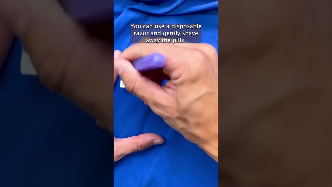 What Is A &lsquo;Fabric Pil&rsquo; And How Do You Remove Them?  | A Drycleaner&rsquo;s Guide #laundry