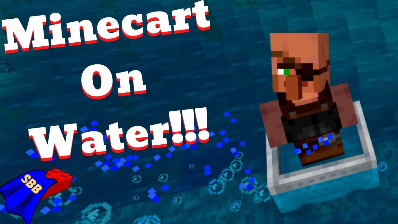 How to Make a Minecraft Minecart Soul Sand Water Rollercoaster #minecraft