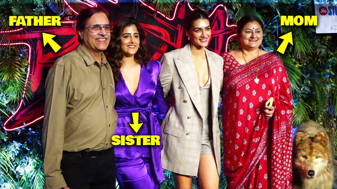 Meet Simple Family Of Kriti Sanon | (Mother) Geeta Sanon, (Sister) Nupur Sanon, (Father) Rahul Sanon