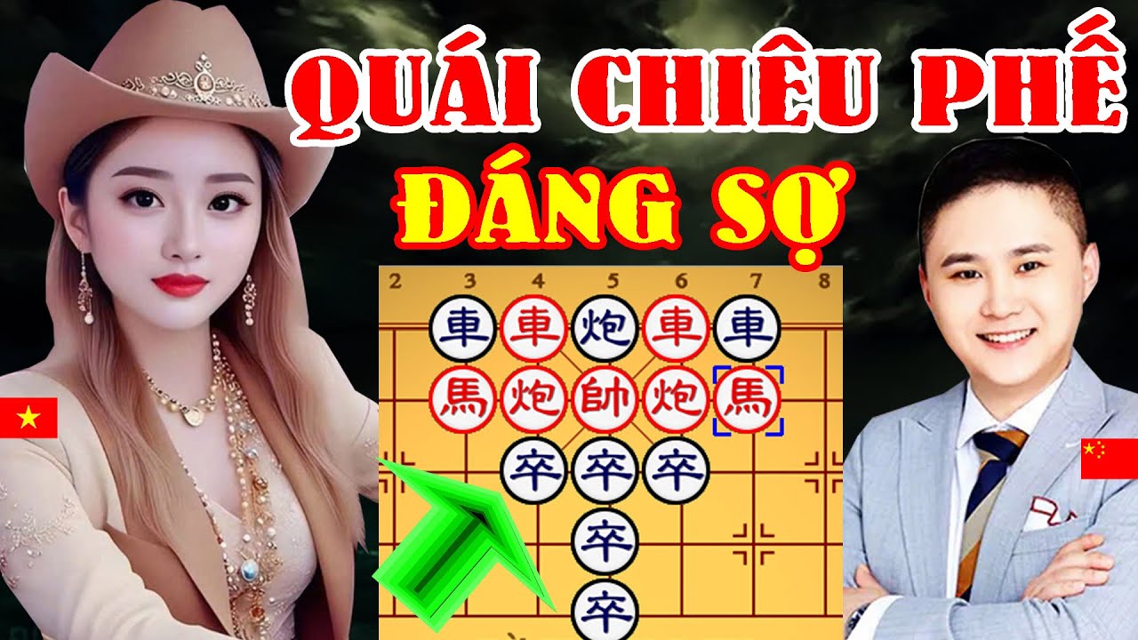 🔴 CỜ TƯỚNG | CHUNG KẾT ÉP EM TÀN BẠO GÁI VIỆT PHẾ XE CẢ CHINA BÀNG HOÀNG
