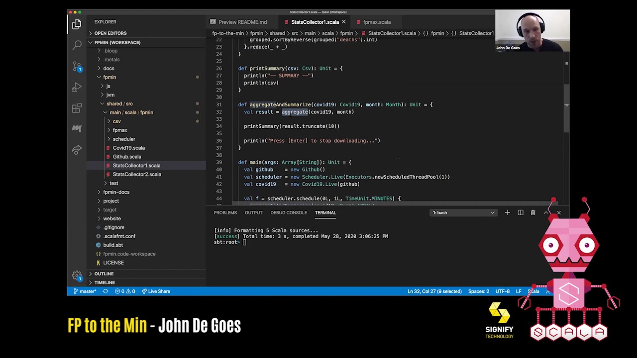 FP to the Min by John De Goes: Scala in the City Conference