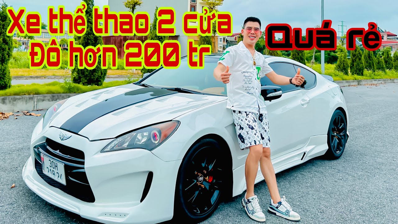 ✅ Quá rẻ cho một chiếc xe thể thao 2 cửa   hyundai Genesis độ full toàn đồ chất xịn sang mịn ạ