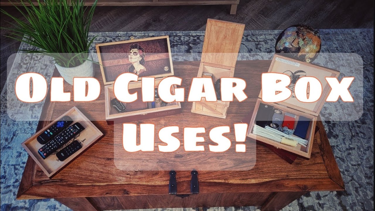 Reused Cigar Boxes!