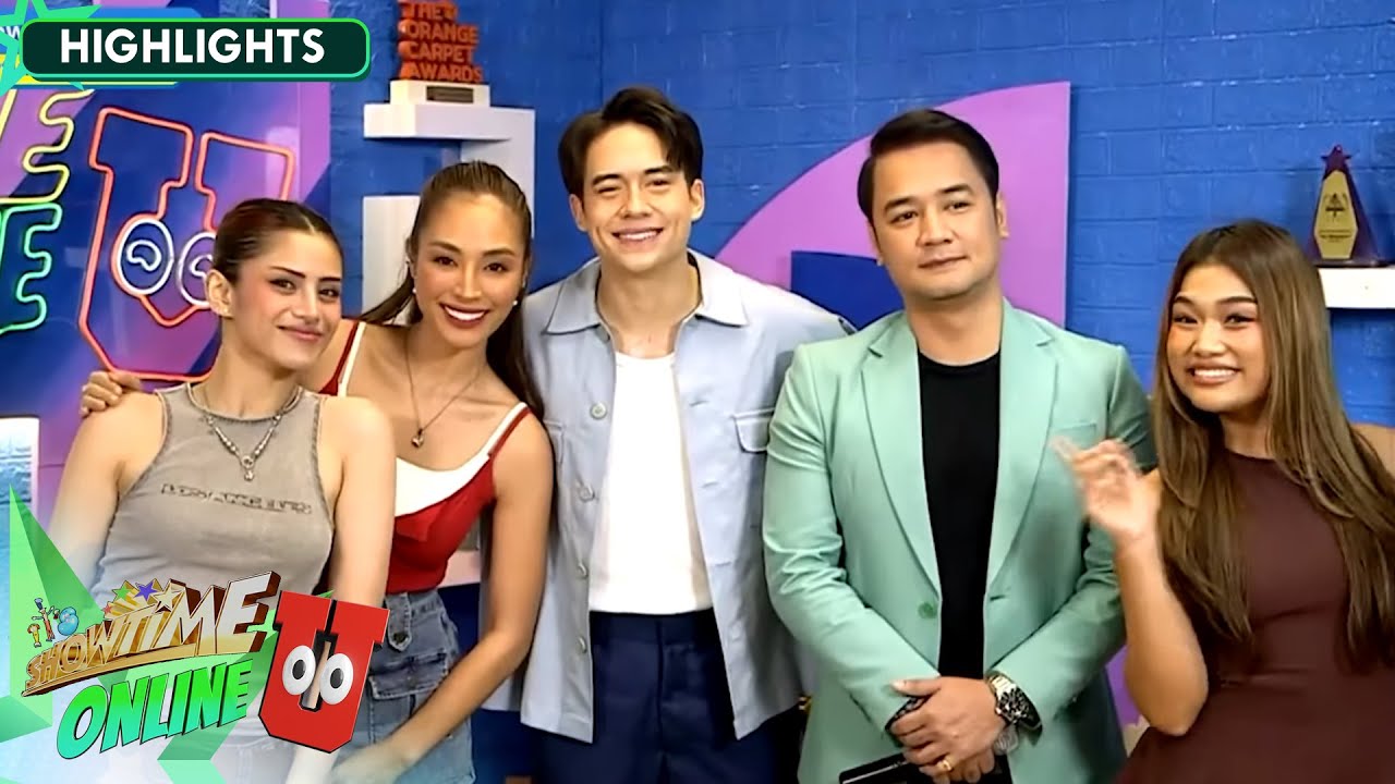 Chikahan with the cast of 