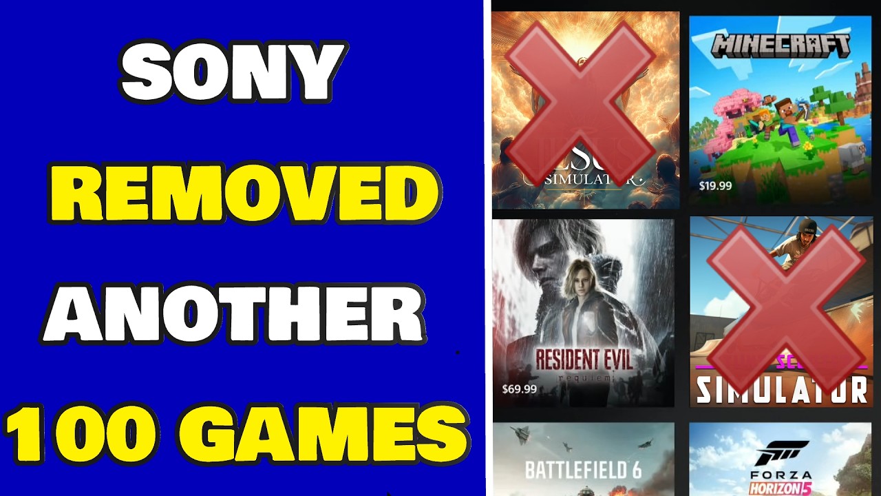 Sony removed another 100+ games from the PSN store - Bye Bye Jesus Simulator 😢