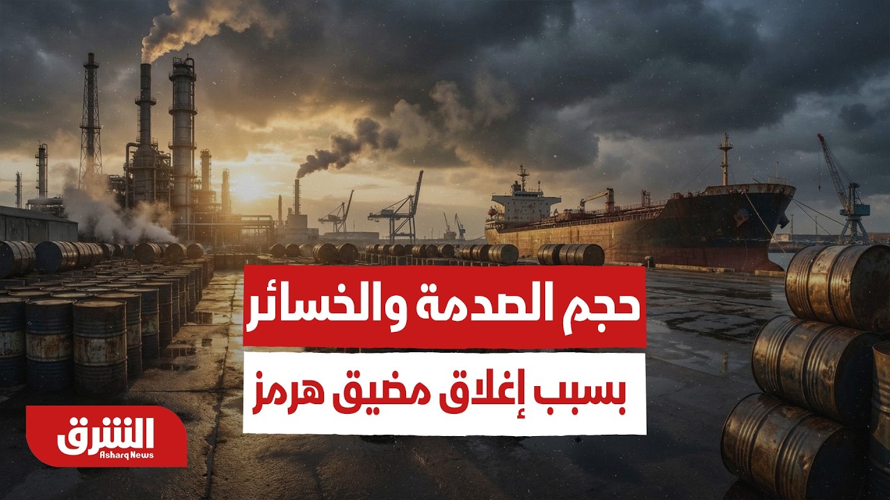 حجم الصدمة والخسائر بسبب إغلاق مضيق هرمز - أخبار الشرق