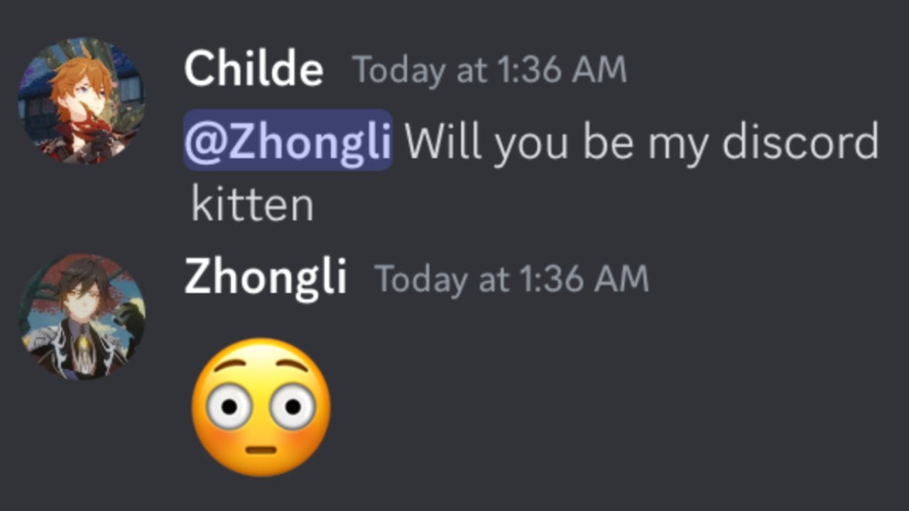 When Genshin Impact uses Discord… | 2