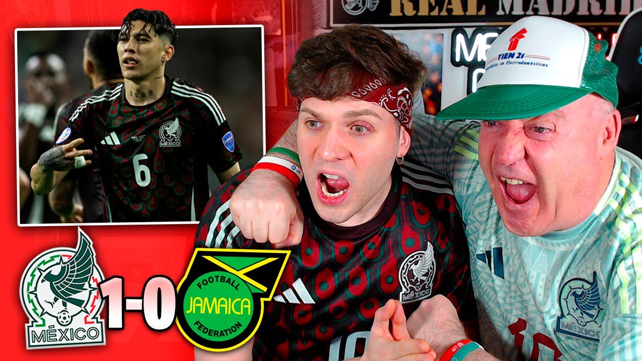 ESPAÑOLES REACCIONAN al MÉXICO 1-0 JAMAICA | Copa América 2024