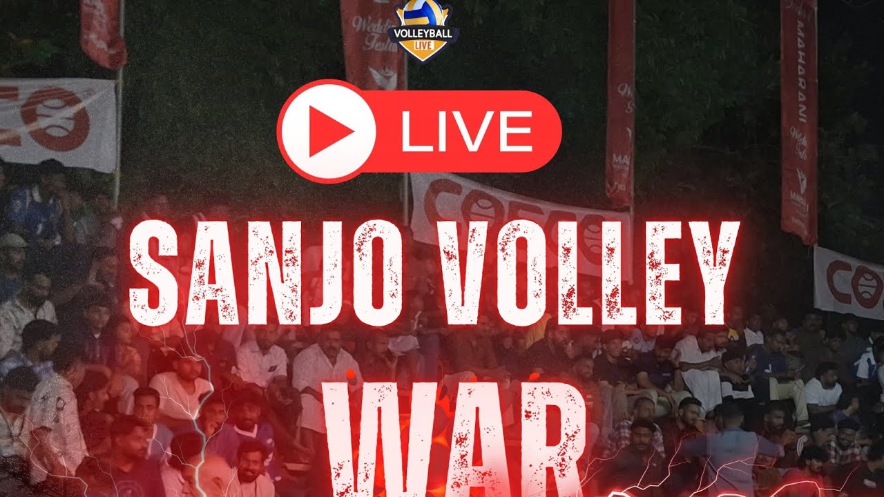 SANJO VOLLEY 2026 LIVE 🔥 Power Clash /Mega Volleyball Night
