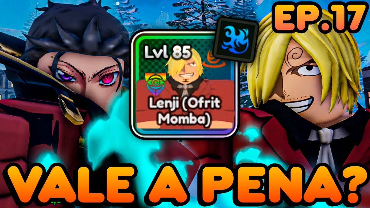 NOVO EFEITO: BLUE FLAMES!! SANJI IFRIT JAMBE ME SURPREENDEU NO ANIME LAST STAND!!