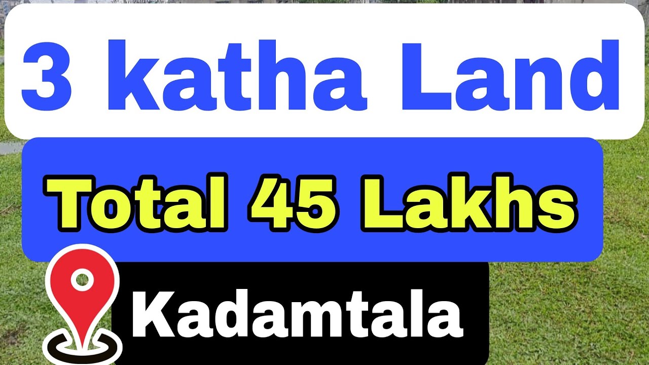 3 katha land for sale / Best plot for house / 📍 Kadamtala , Siliguri |