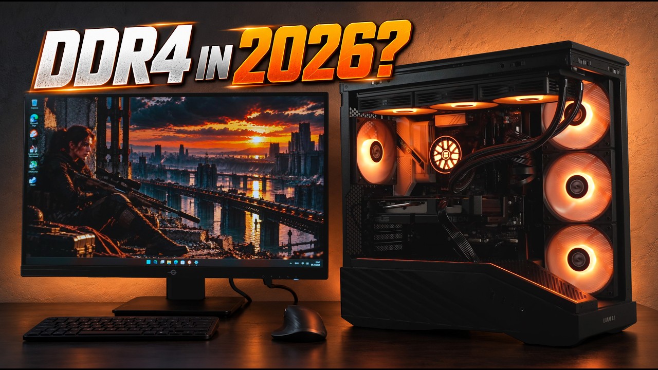 Budget DDR4 Gaming PC Build 2026 | RX 7600 & i5-14400F | Lian Li Vector V100R Mini