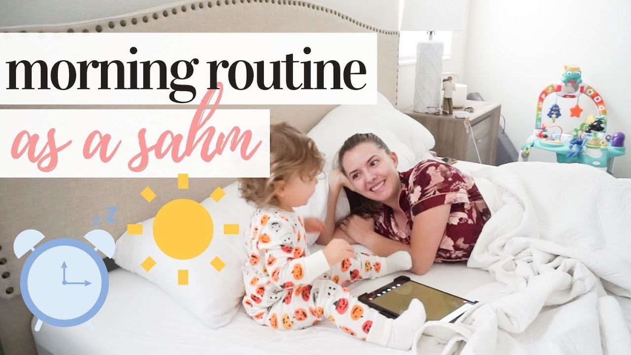 FALL MORNING ROUTINE OF A STAY AT HOME MOM 2019 ☀️☕️👧🏼💕