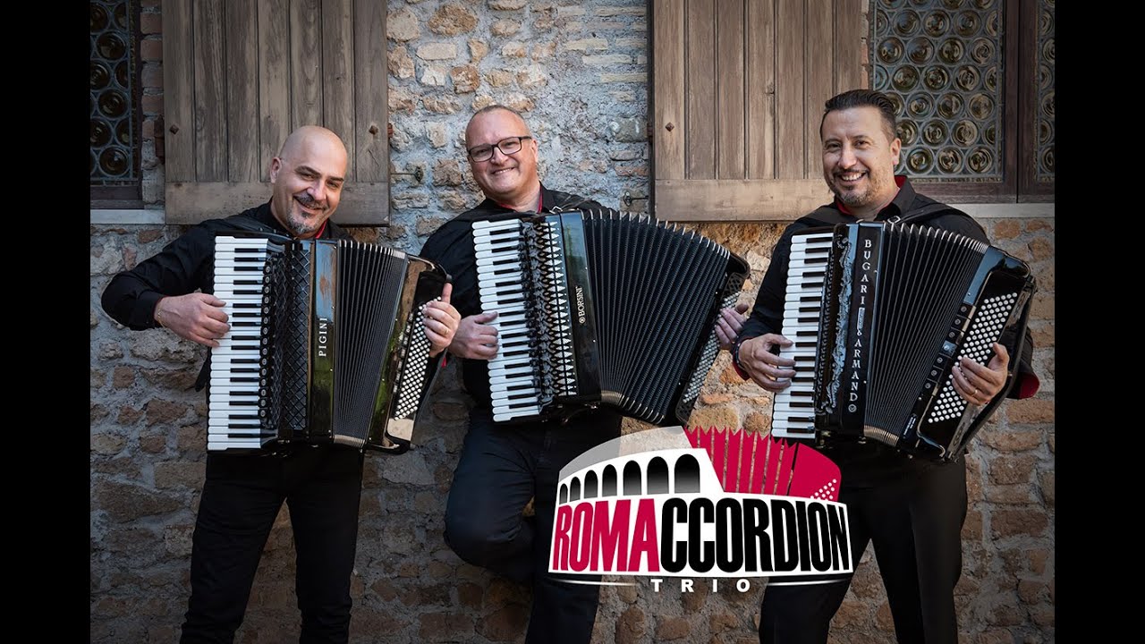Accordion Trio live - Rondò Veneziano, Arrivederci Roma, Star Wars, Rocky, Gladiator, Morricone