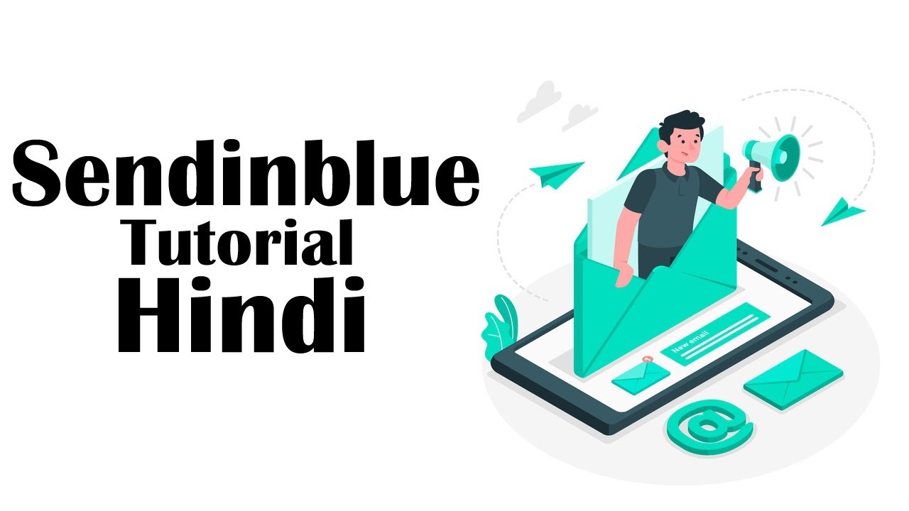 Sendinblue tutorial || Email marketing, use free email  marketing toll || Hindi
