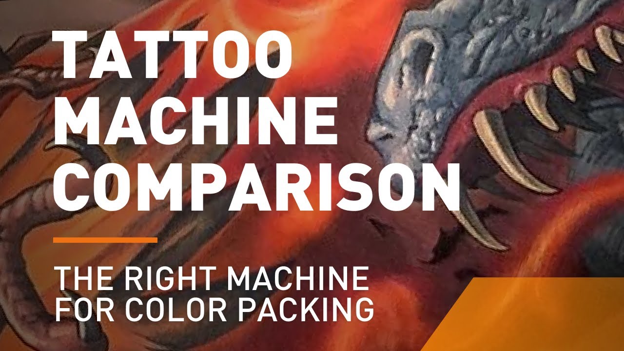 BEST Machine for COLOR PACKING? Cheyenne Tattoo Machine Comparison