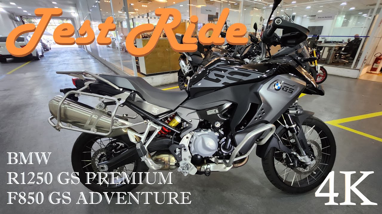 Test Ride (NA ÍNTEGRA!) BMW GS R1250 e F850 Adventure | SERÁ QUE SÃO BOAS MESMO?