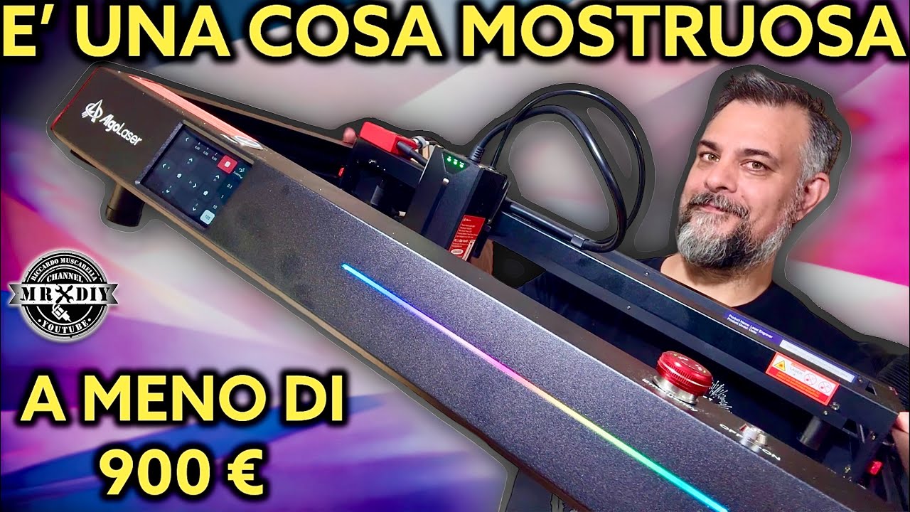 Davvero a questo prezzo? Nuovo tipo di incisore laser tutto automatico. Algolaser delta 22W potente