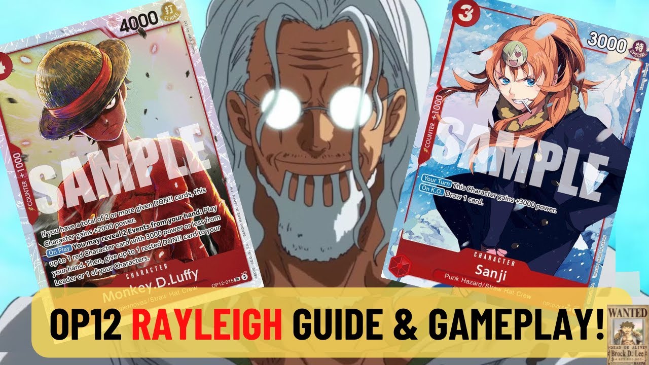 One Piece TCG Guide: The Ultimate OP12 Silvers Rayleigh Guide!