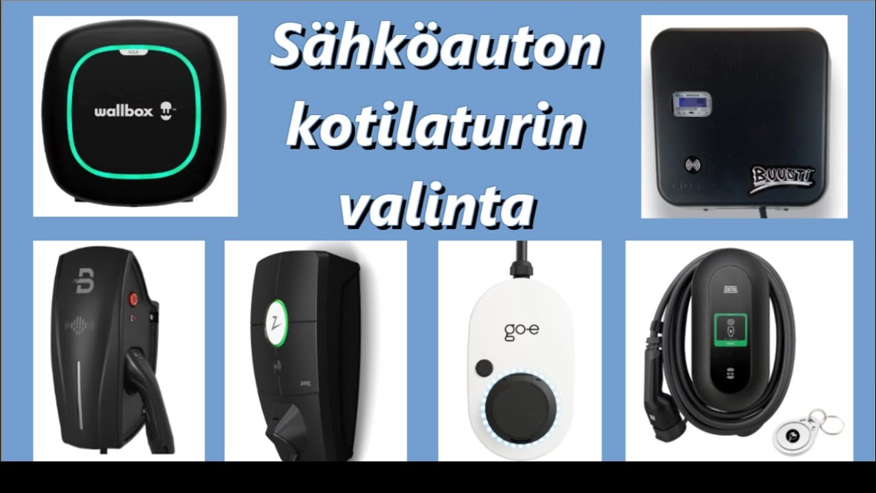 Sähköauton kotilaturin valinta