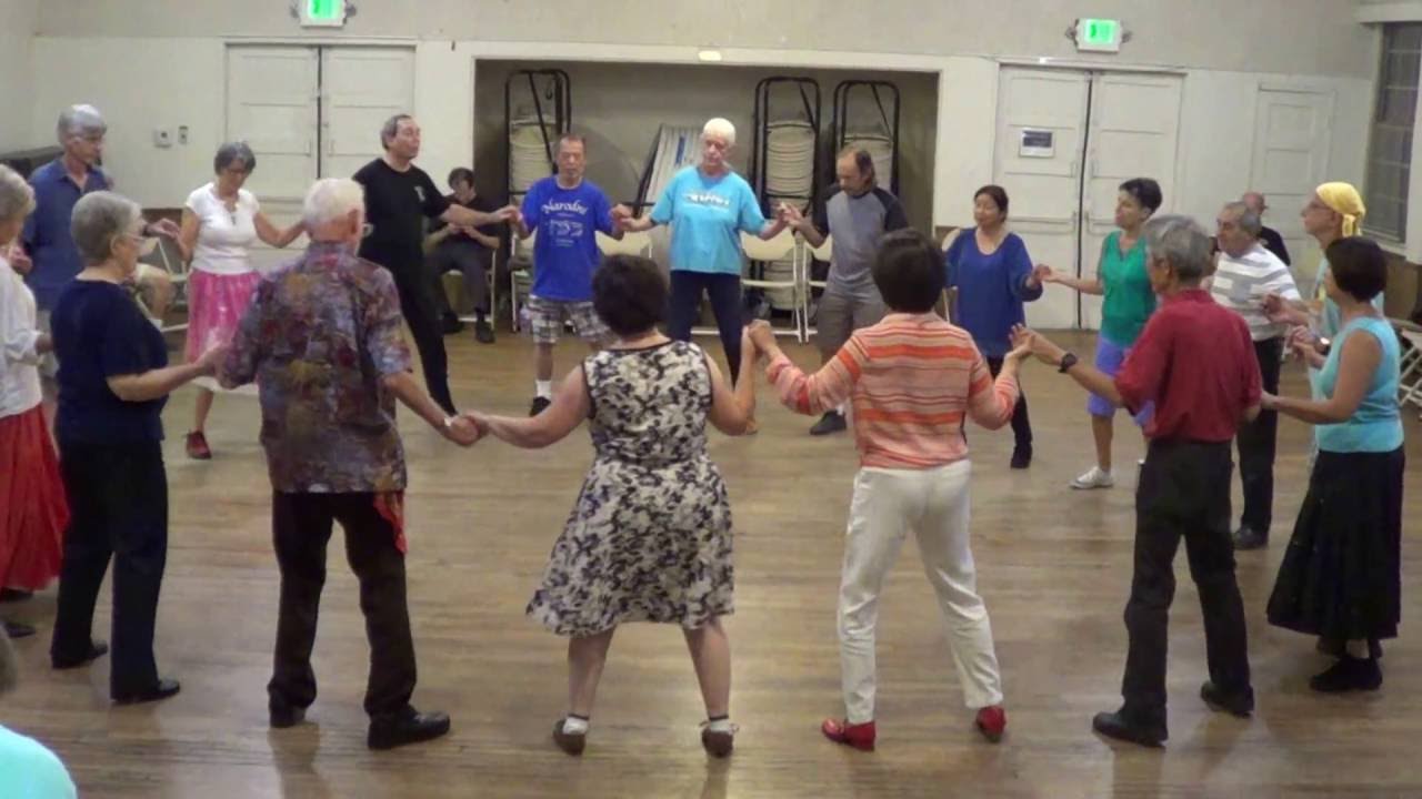 OMONOIA Greek Circle Dance Lesley Laslett 2016 Narodni Folk Dance Workshop Bellflower California