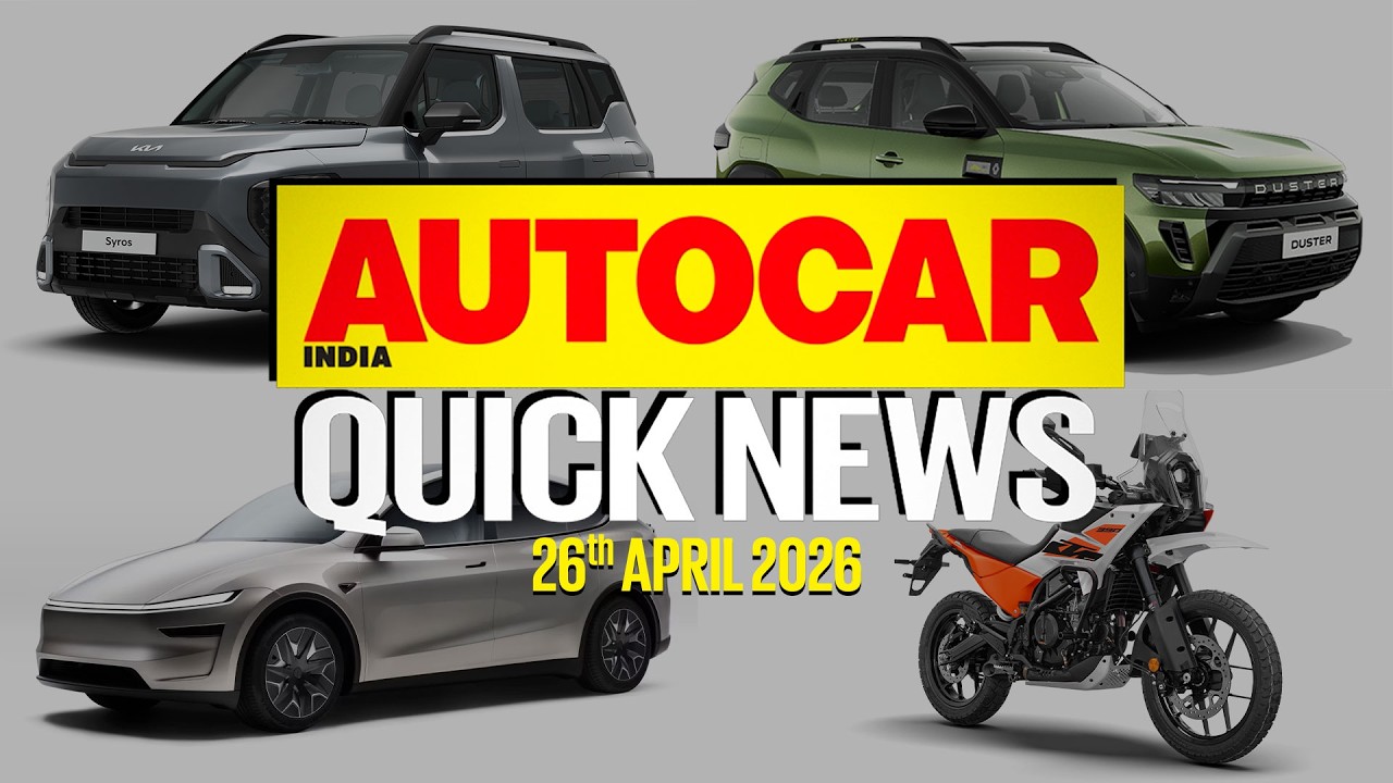 Tesla Model Y L AWD, Duster BNCAP, Kia Syros update and more | Quick News | Autocar India
