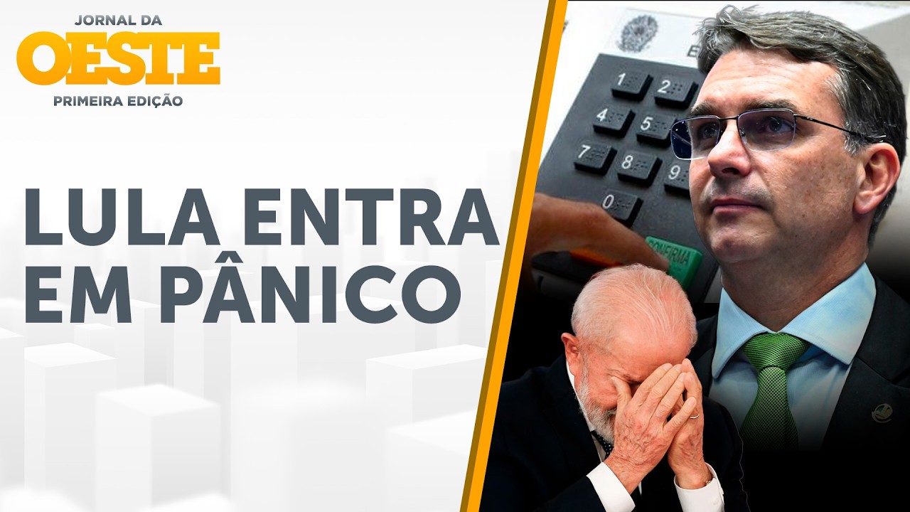 Mais uma pesquisa coloca Flávio Bolsonaro à frente de Lula no segundo turno