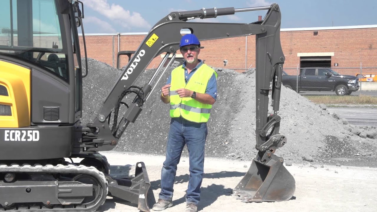 ECR25D Walk-Around Part 3: Digging Equipment