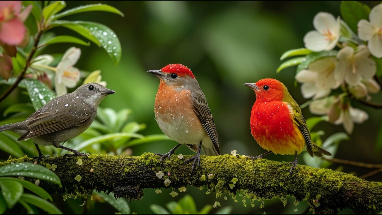 Relaxing Piano Music and Bird Sounds | Nature Sounds for Sleep & Stress Relief