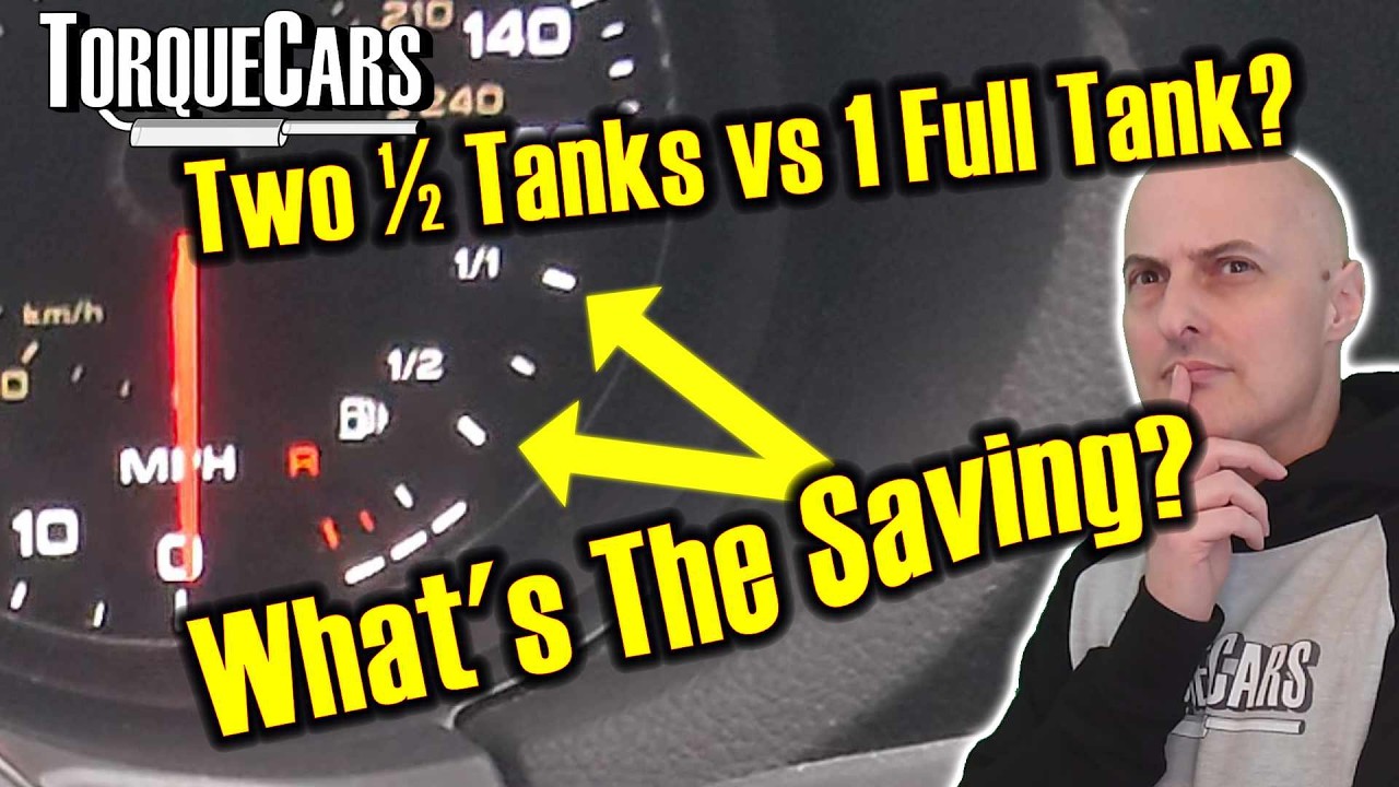 Which Saves More Fuel? ⛽Two &frac12; Tanks vs 1 Full Tank To Empty? How Much Do You Save?