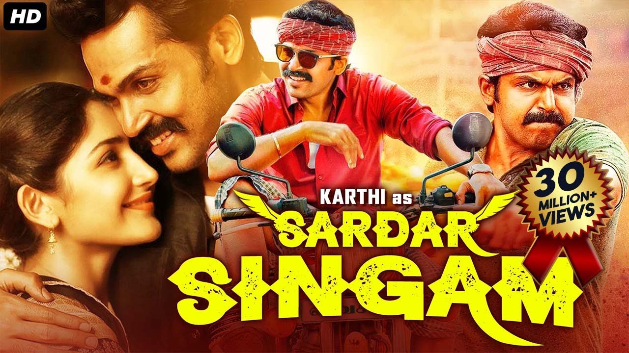 SARDAR SINGAM - Hindi Dubbed Full Movie | Karthi, Sayyeshaa | Action Romantic Movie