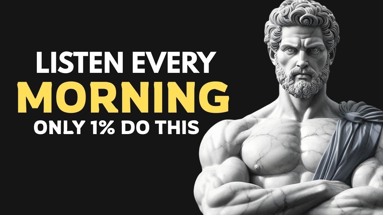 Only 1% CONTROL Their Thoughts Before 8AM &mdash; Stoic Mental Armor Routine  | STOICISM