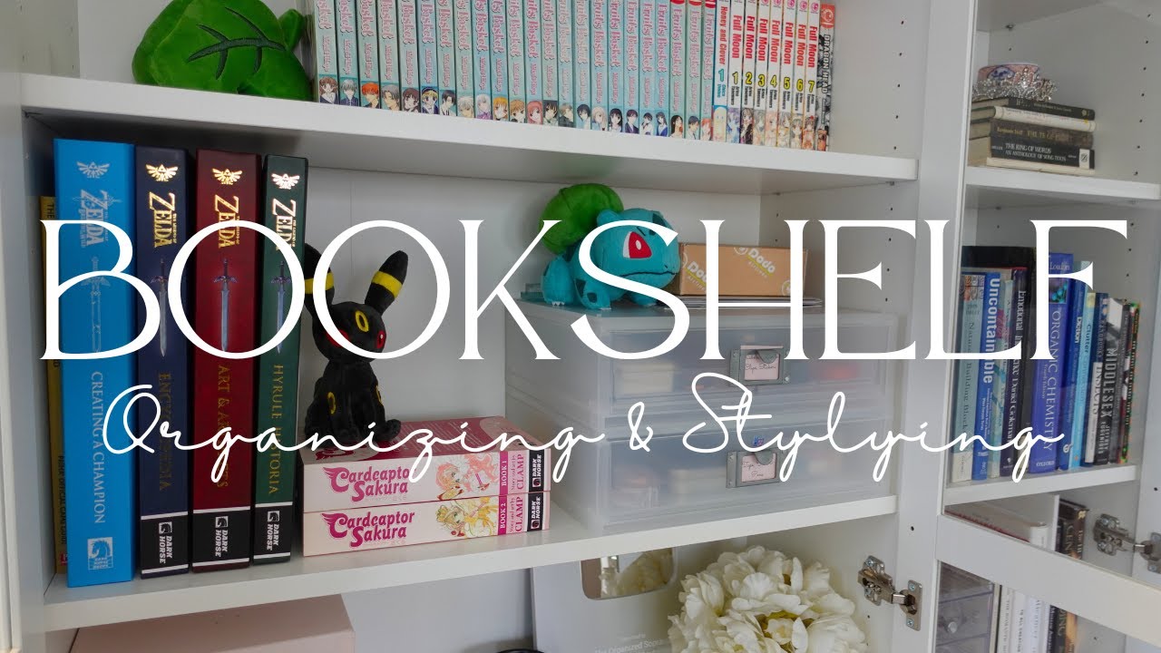 How To Style & Organize A Bookcase (And A Detailed Tour if You're Nosy 👀)