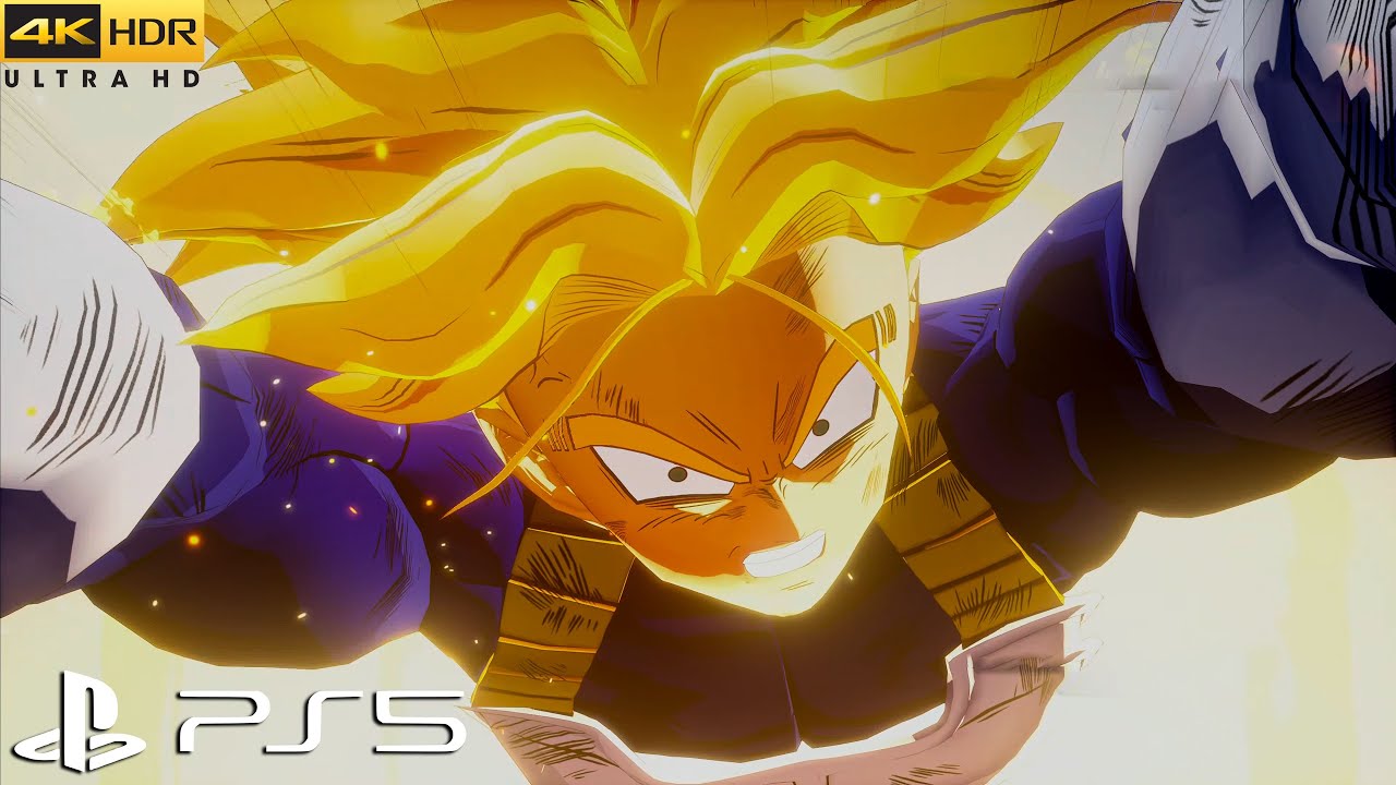 Dragon Ball Z: Kakarot - Trunks Vs Cell Boss Fight (Japanese Dub)