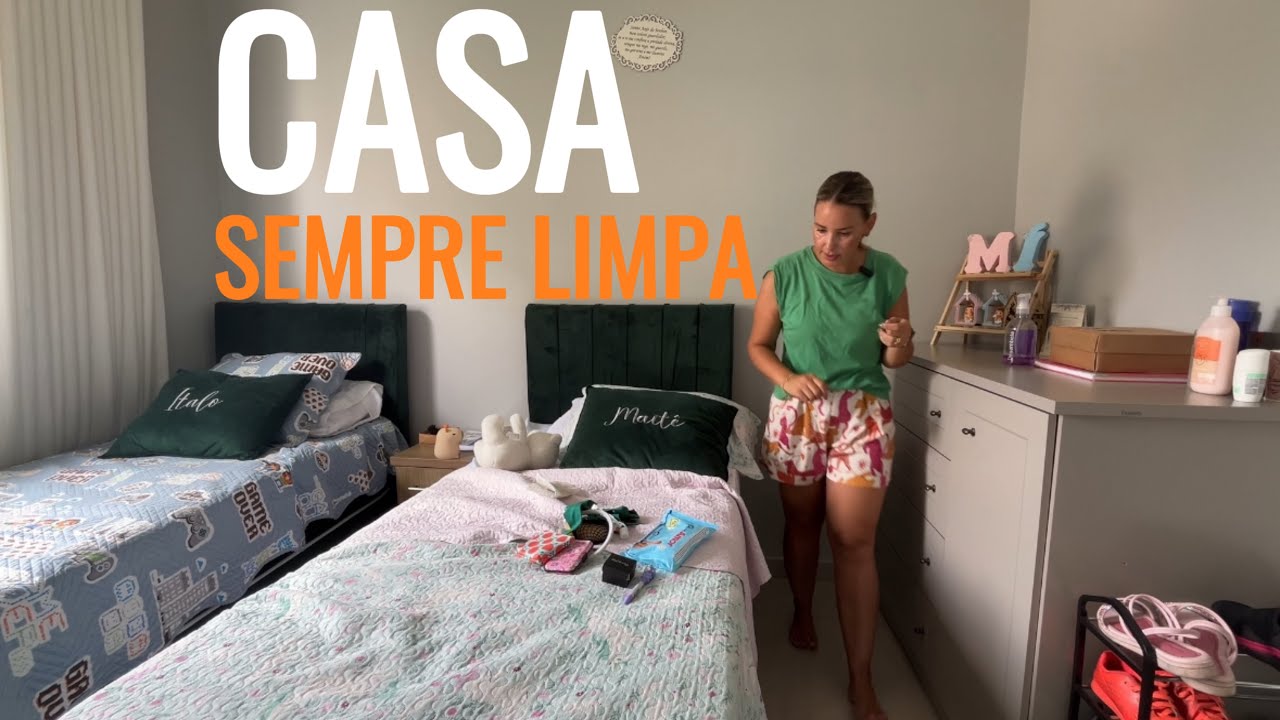 Rotina Real de Limpeza: Como Manter a Casa Organizada Todos os Dias!🏠