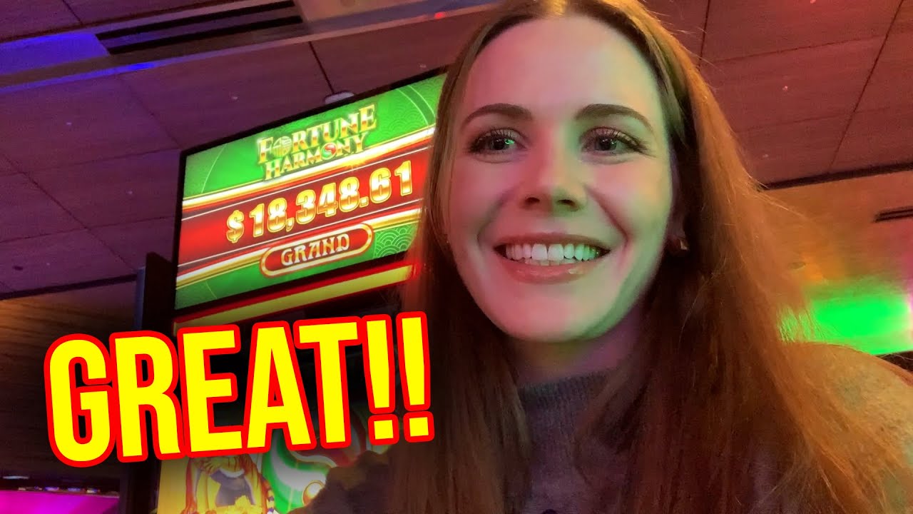 FORTUNE HARMONY SLOT MACHINE! THIS IS A GREAT BONUS!!