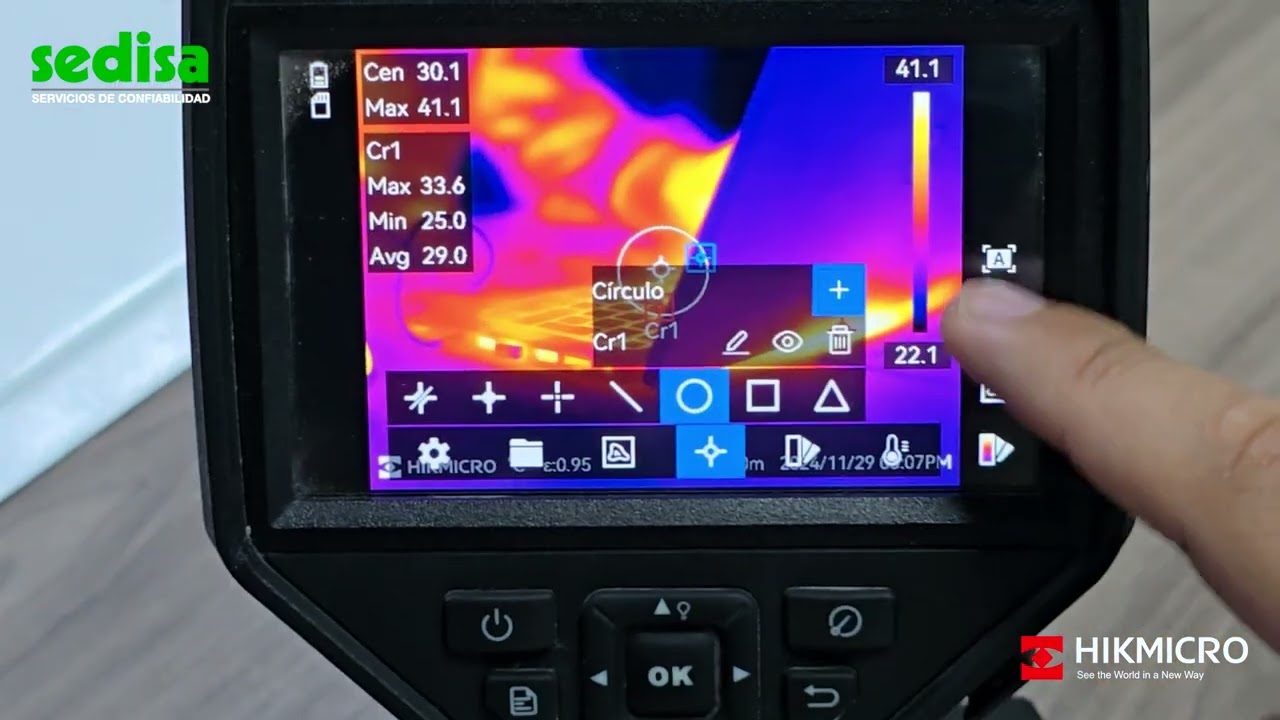 Hikmicro G61 - Funciones de medición