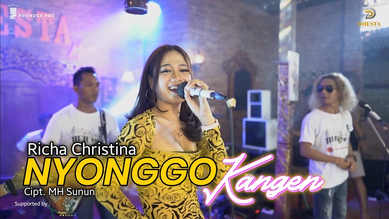 RICHA CHRISTINA - NYONGGO KANGEN - FEAT ADER NEGRO - New Dhesta Music (Official Music Video)