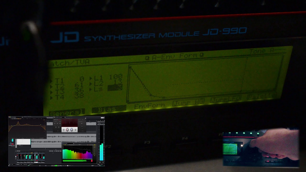 Roland JD-990 - creating an unique arpeggio sound - HQ - tutorial