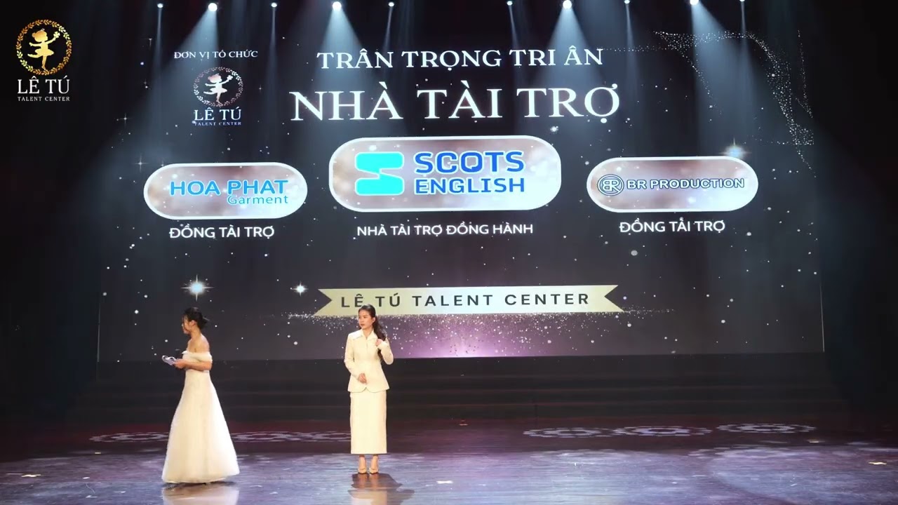 TTNK LÊ TÚ - SẮC MÀU TUỔI THƠ 4 - VINH DANH NHÀ TÀI TRỢ