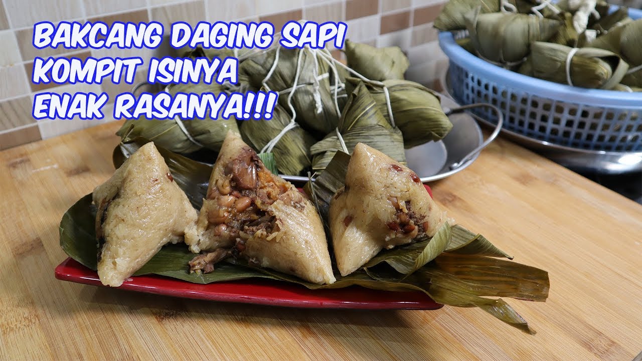 BAKCANG DAGING SAPI. KOMPLIT ISINYA, ENAK RASANYA.