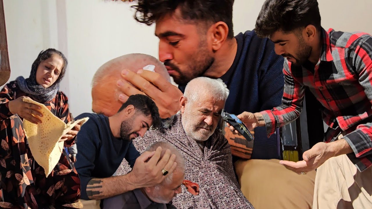 Nomadic Life: The Struggle for a Nomadic Father👨🏽‍🦳: A Nomadic Man's Care for His Family❣️