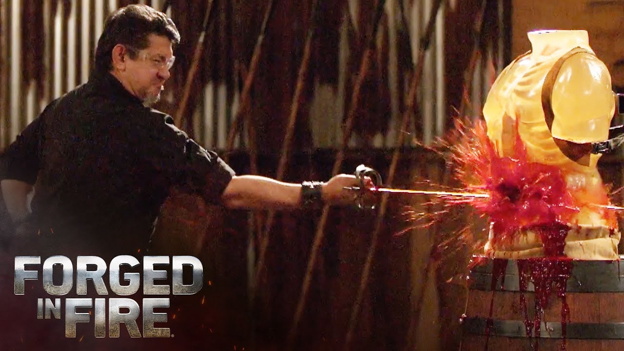 The Inigo Montoya Rapier CUTS DEEP (Season 7) | History | Forged in Fire