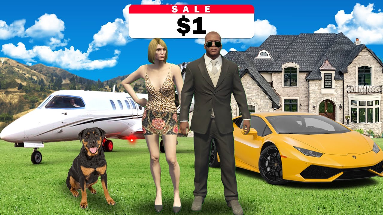 GTA 5 But Everything Costs $1..
