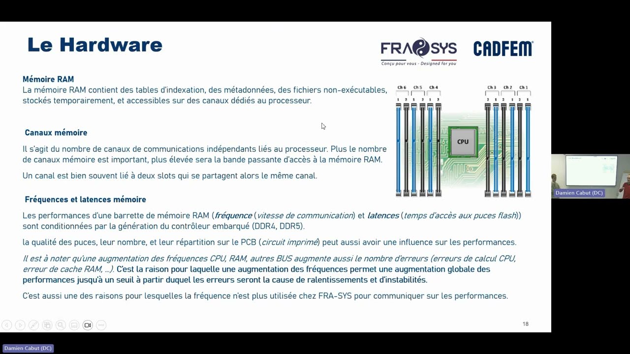 Comment bien calibrer son hardware pour un calcul (simulation numérique) plus efficace avec Ansys