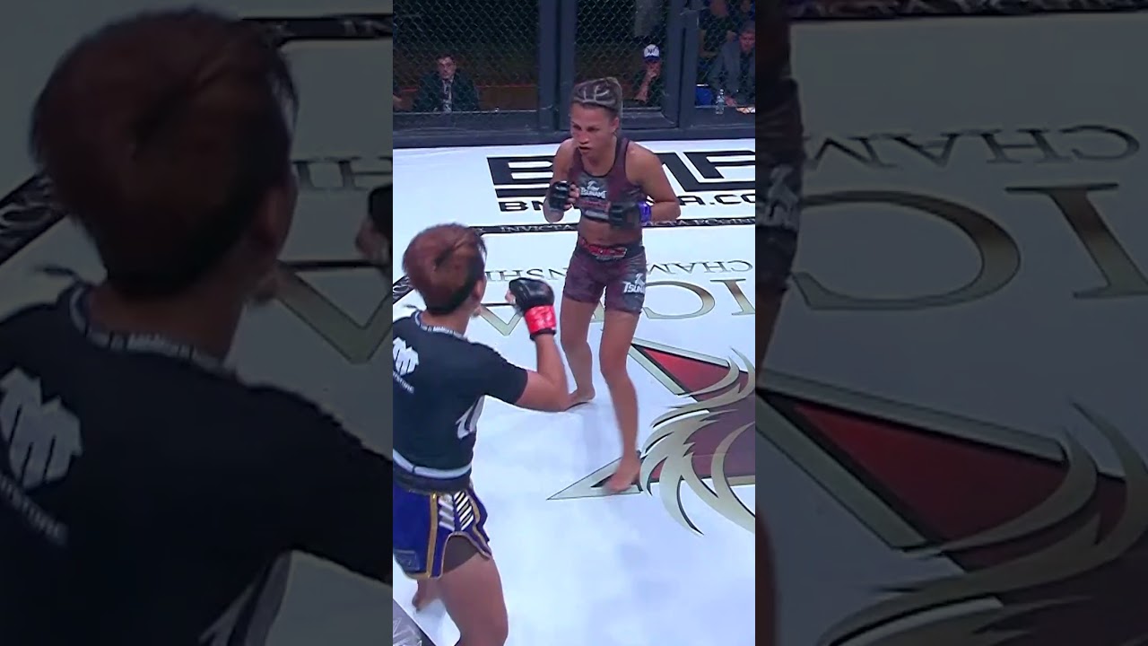 Loma Lookboonmee showcases high level Muay Thai striking #mma #invicta #muaythai