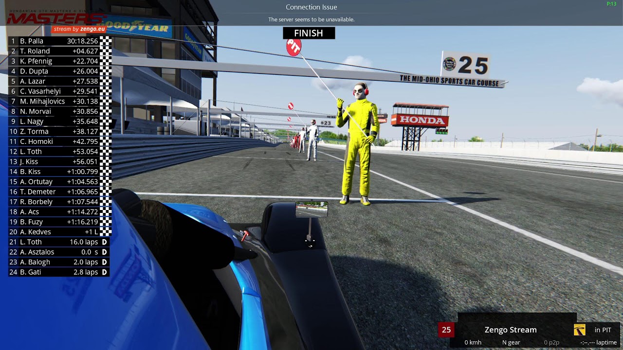 GTR-Masters.hu AC Radical SR3 - Mid Ohio