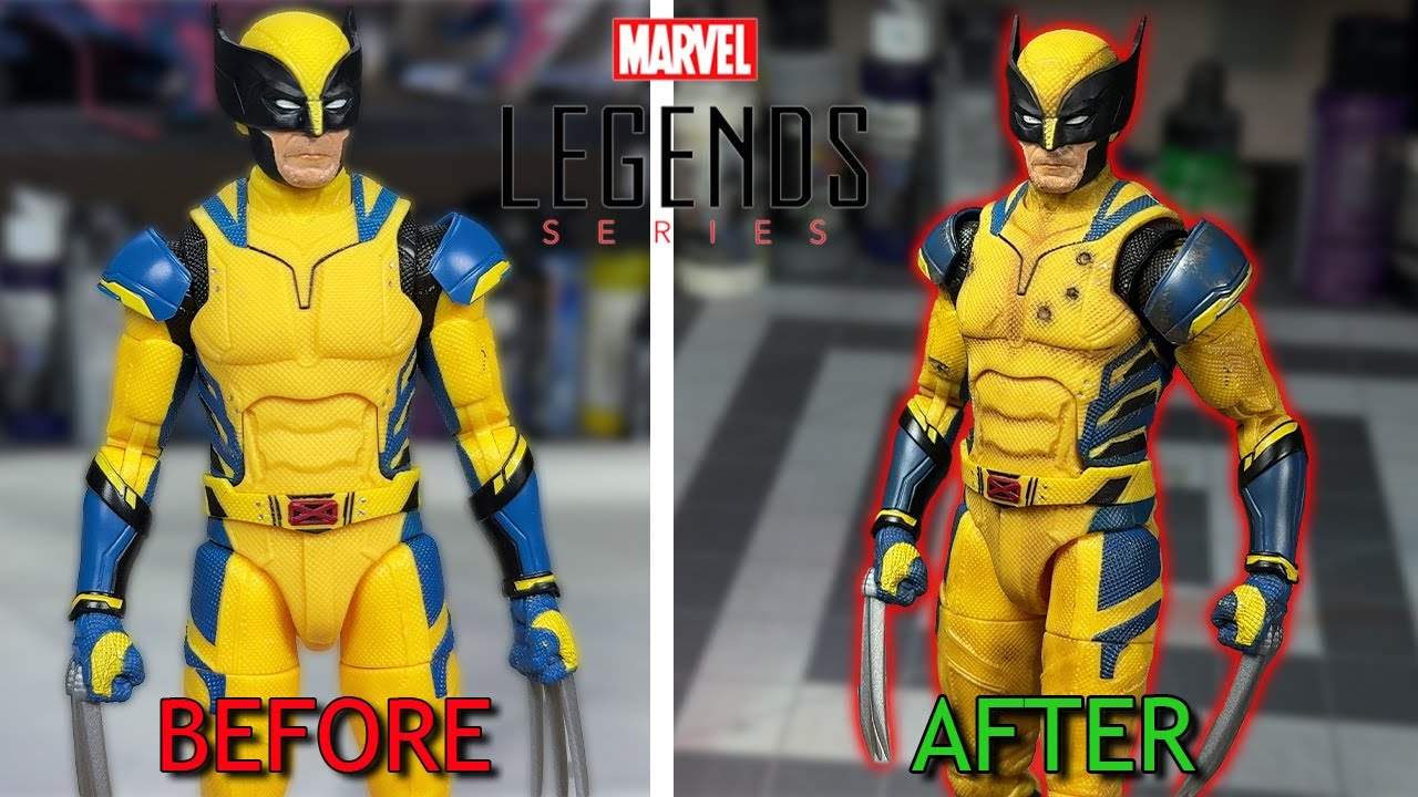 Marvel Legends Deadpool and Wolverine | Wolverine Repaint Custom!