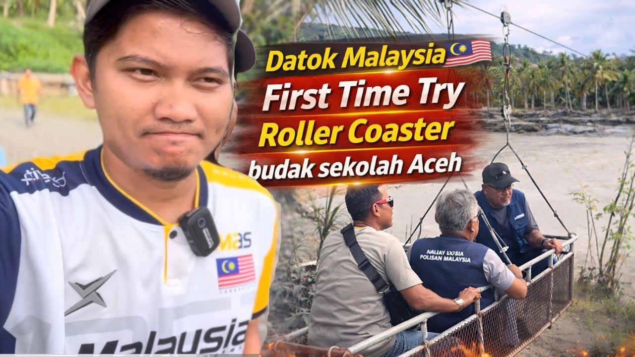 Auto Shock!! First Time Bawa Datok Malaysia Tengok Langsung Kondisi Di Lapangan Naik Roller Coaster